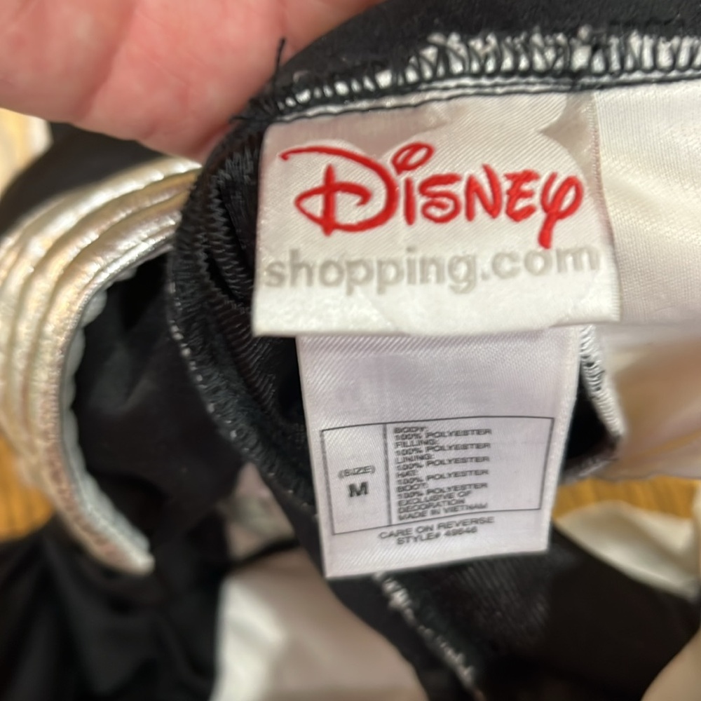 Kids Black and Silver Power Rangers Costume M - Picture 6 of 7